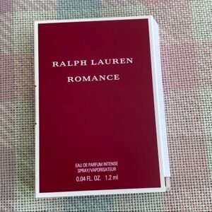 🔥 5/$25 NEW Ralph Lauren Romance Eau De Parfum Sample Size 0.04 fl. oz. 1.2 ml